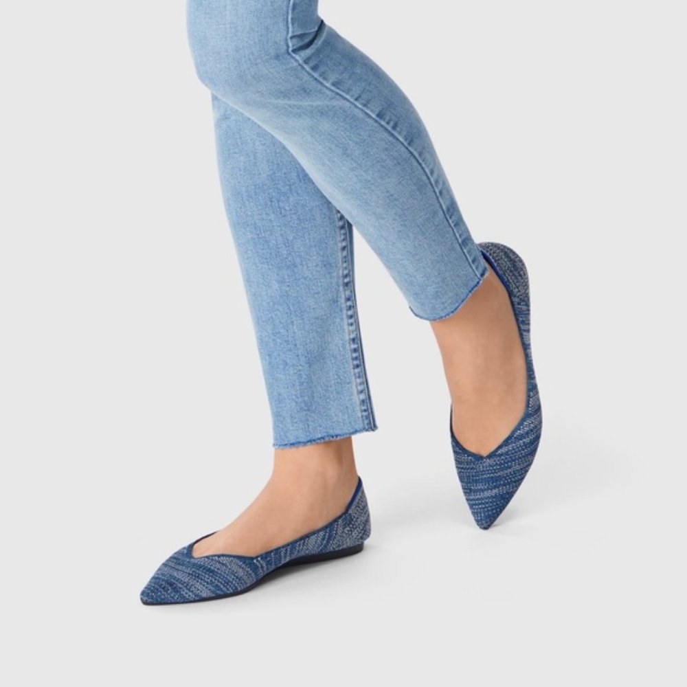 ROTHY'S The Point Indigo Heather - Retired Style